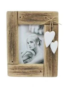 Willow & Silk HONEY HEART PHOTO FRAME 4X6 / 18X23X2CM