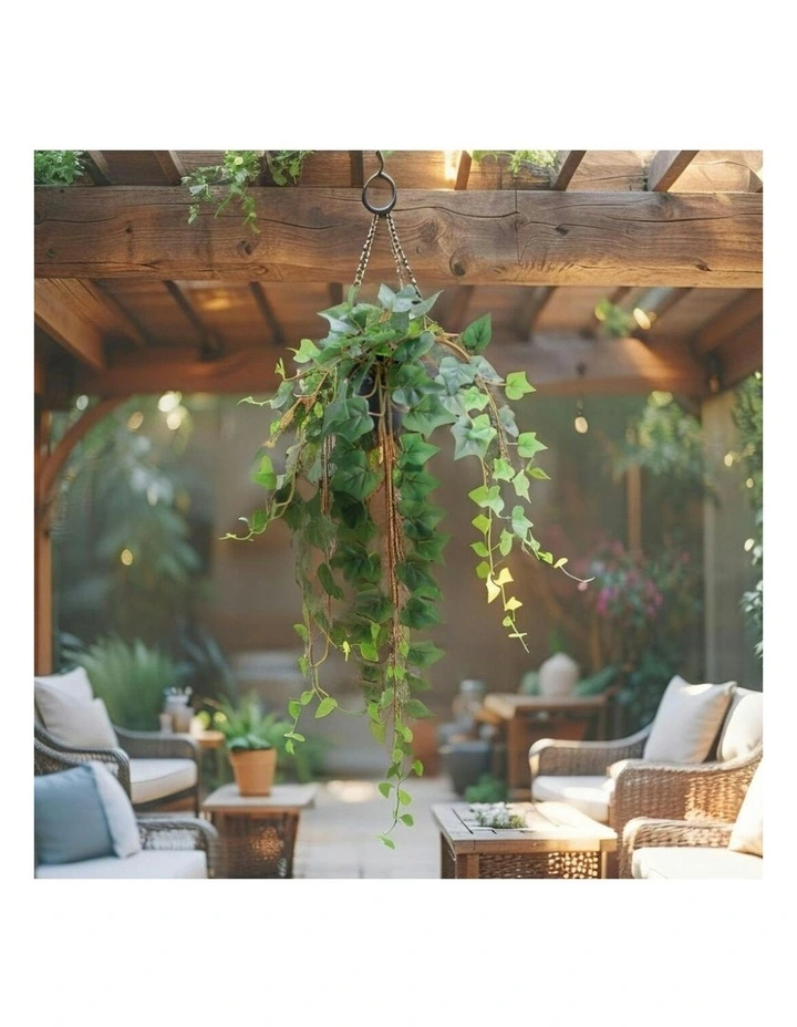 Willow & Silk 70cm Potted Artificial Elegent Hanging Ivy image 6