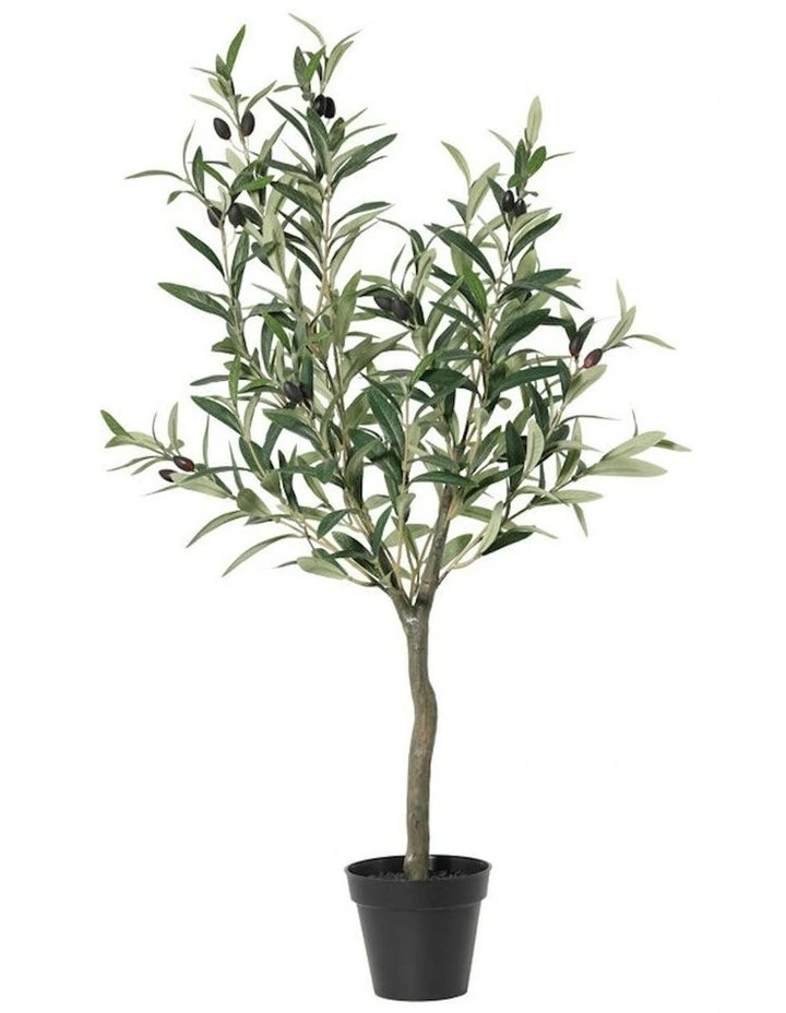 Willow & Silk 80cm Potted Artificial Olive Tree image 1