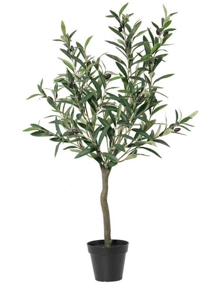 Willow & Silk 80cm Potted Artificial Olive Tree image 3