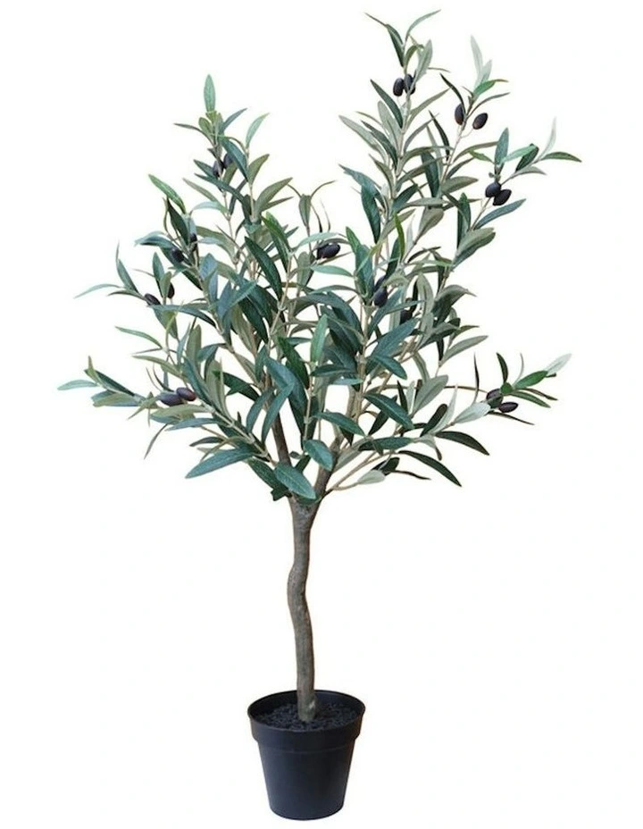 Willow & Silk 80cm Potted Artificial Olive Tree image 4