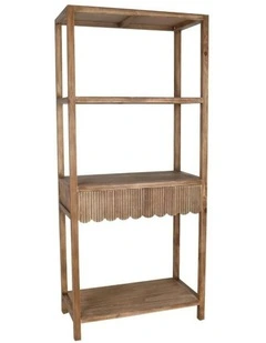 Willow & Silk Artisan Timber Shelves 80x40x180cm