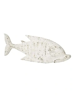 Willow & Silk Handmade Wooden Fish Table Ornament 60cm