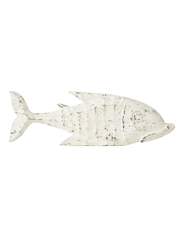 Willow & Silk Handmade Wooden Fish Table Ornament 60cm image 6