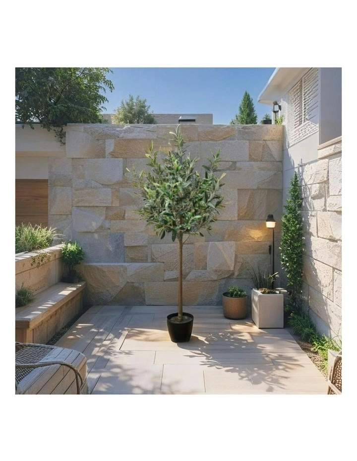 Willow & Silk 120cm Potted Artificial Swan Hill Olive Tree image 6