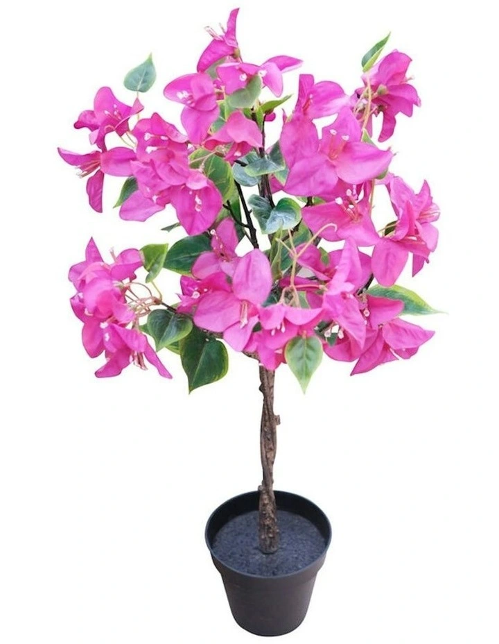 Willow & Silk 66cm Potted Artificial Pink Blossom Bougainvillea image 4