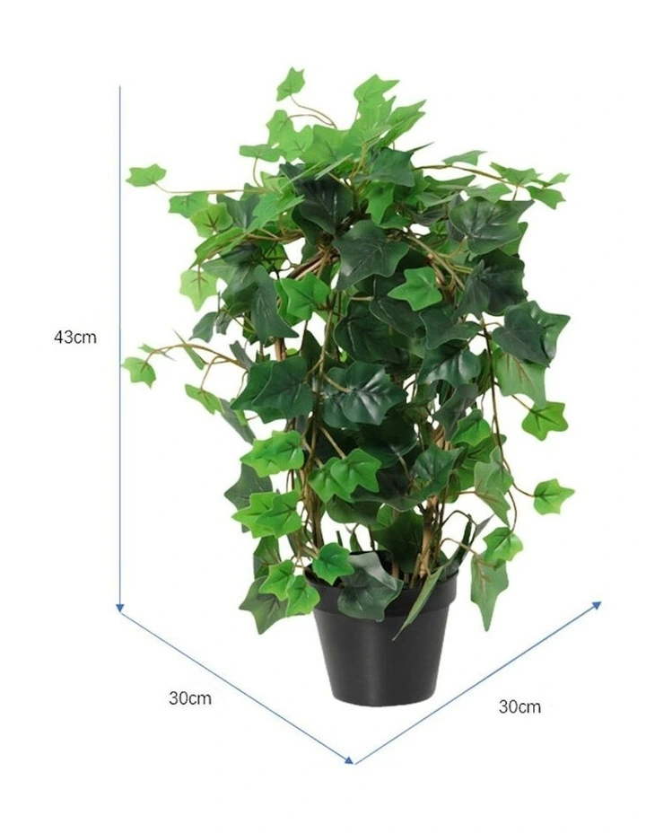 Willow & Silk 43cm Potted Artificial Lush Ivy Plant image 5