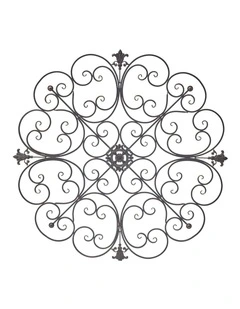Willow & Silk Wall Art Indoor Circolo Fleur 93cm Metal