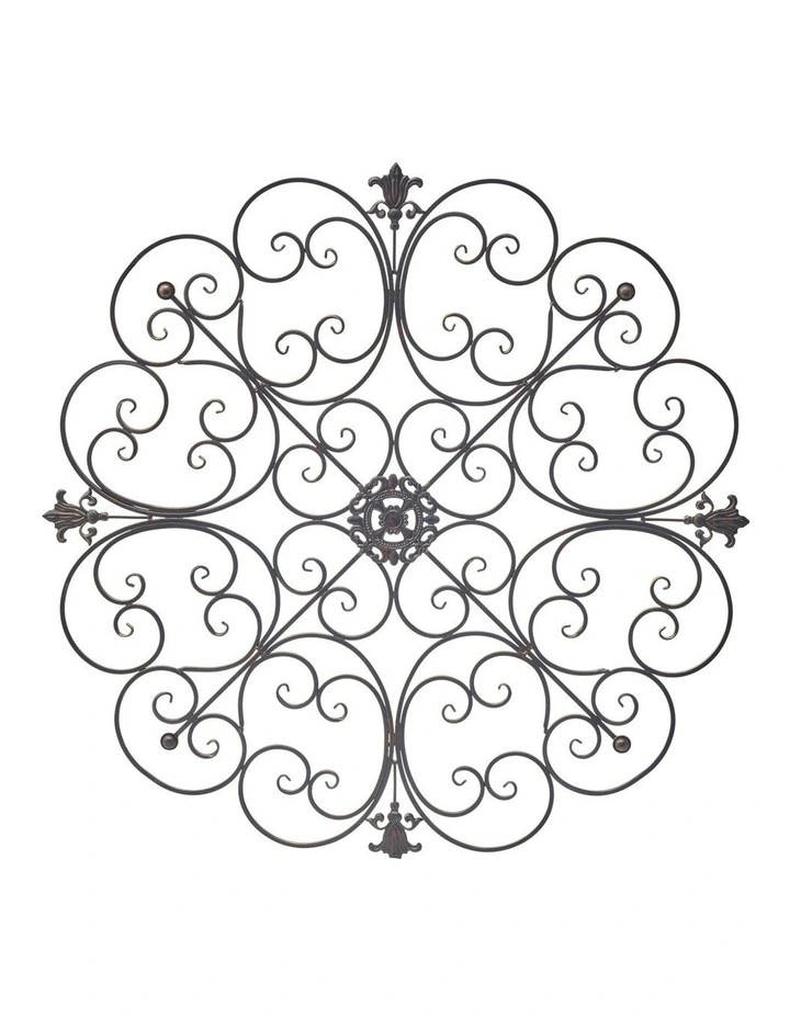 Willow & Silk Wall Art Indoor Circolo Fleur 93cm Metal image 1
