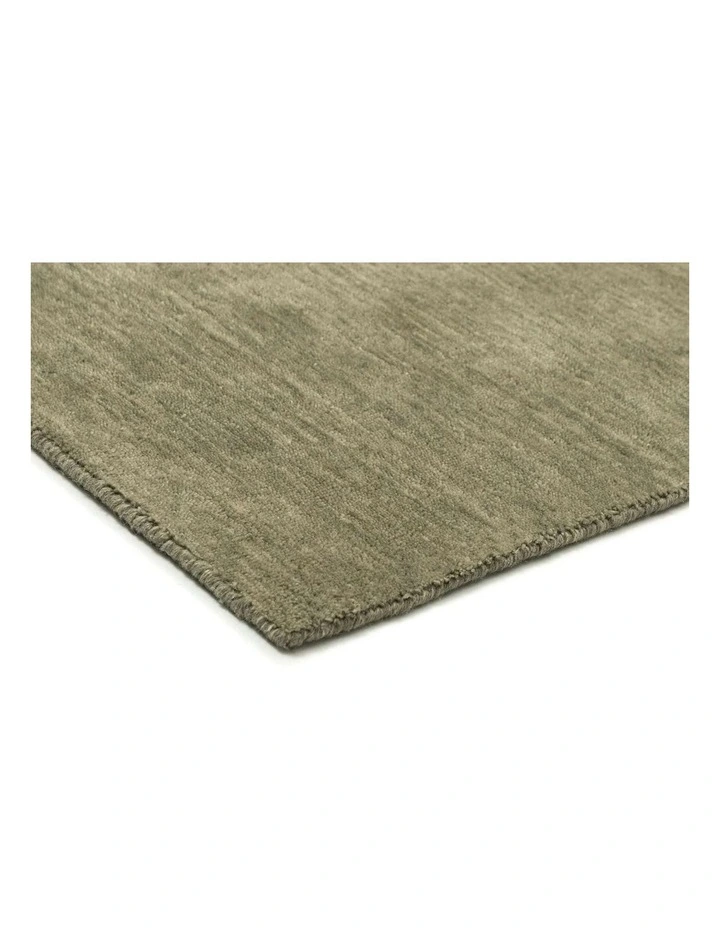 MISS AMARA HARRIS MOSS WOOL RUG image 2