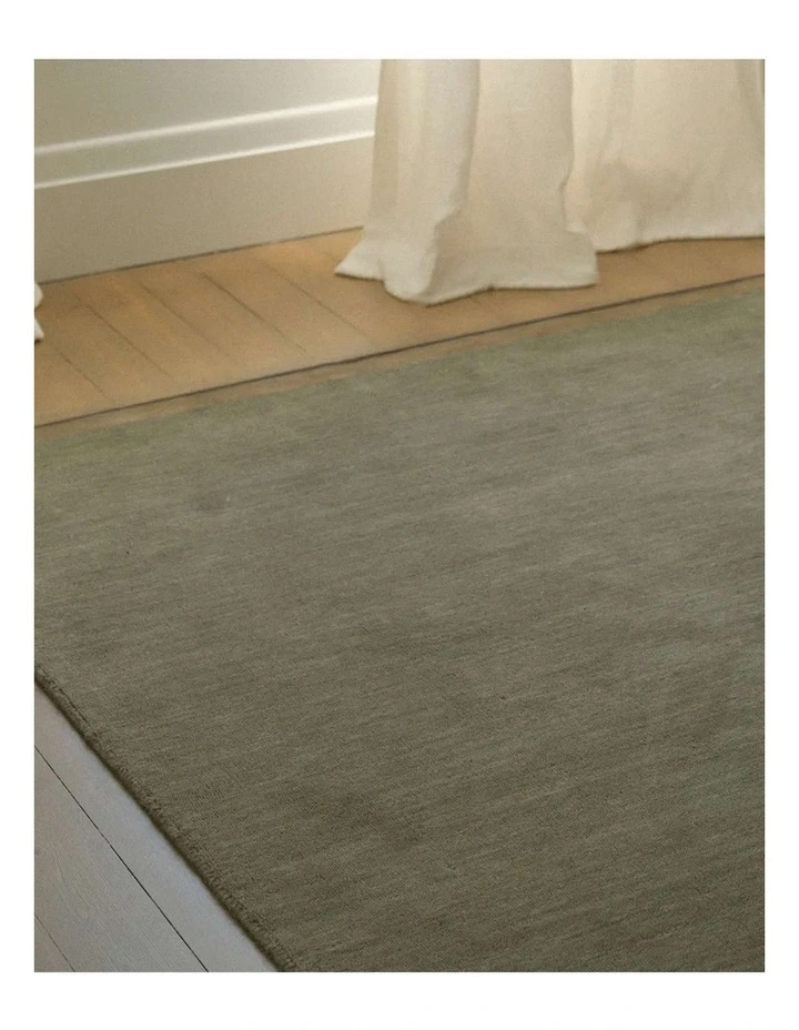 MISS AMARA HARRIS MOSS WOOL RUG image 7