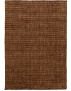 MISS AMARA DARIEL HANDLOOMED BROWN RUG