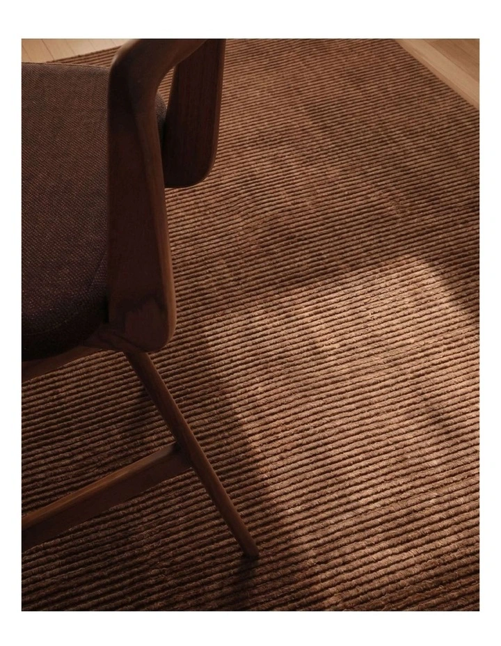MISS AMARA DARIEL HANDLOOMED BROWN RUG image 6
