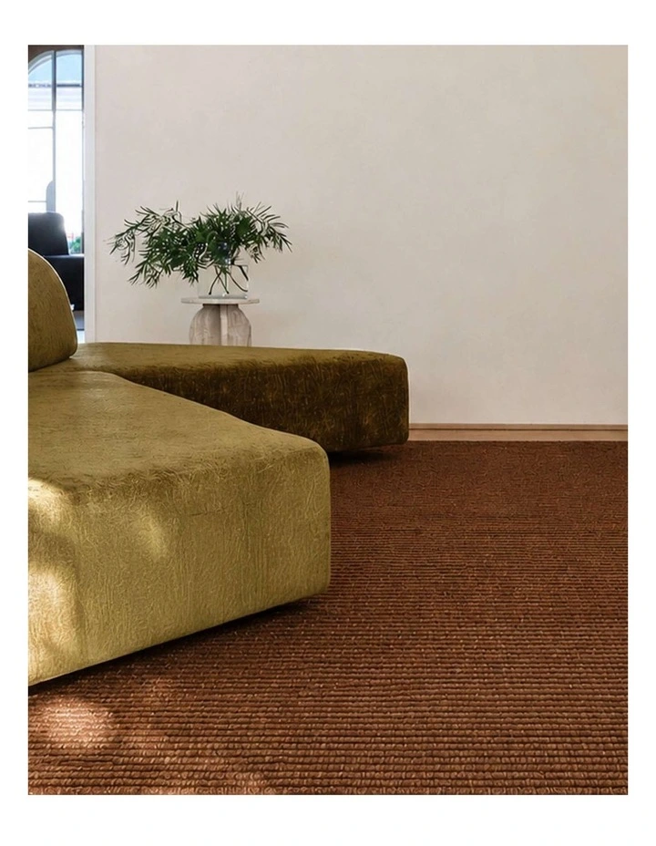 MISS AMARA DARIEL HANDLOOMED BROWN RUG image 7