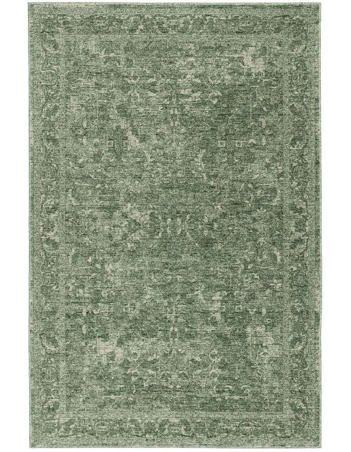 MISS AMARA  GAIA TONAL FOREST GREEN RUG image 1