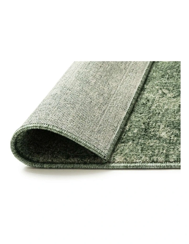 MISS AMARA  GAIA TONAL FOREST GREEN RUG image 3