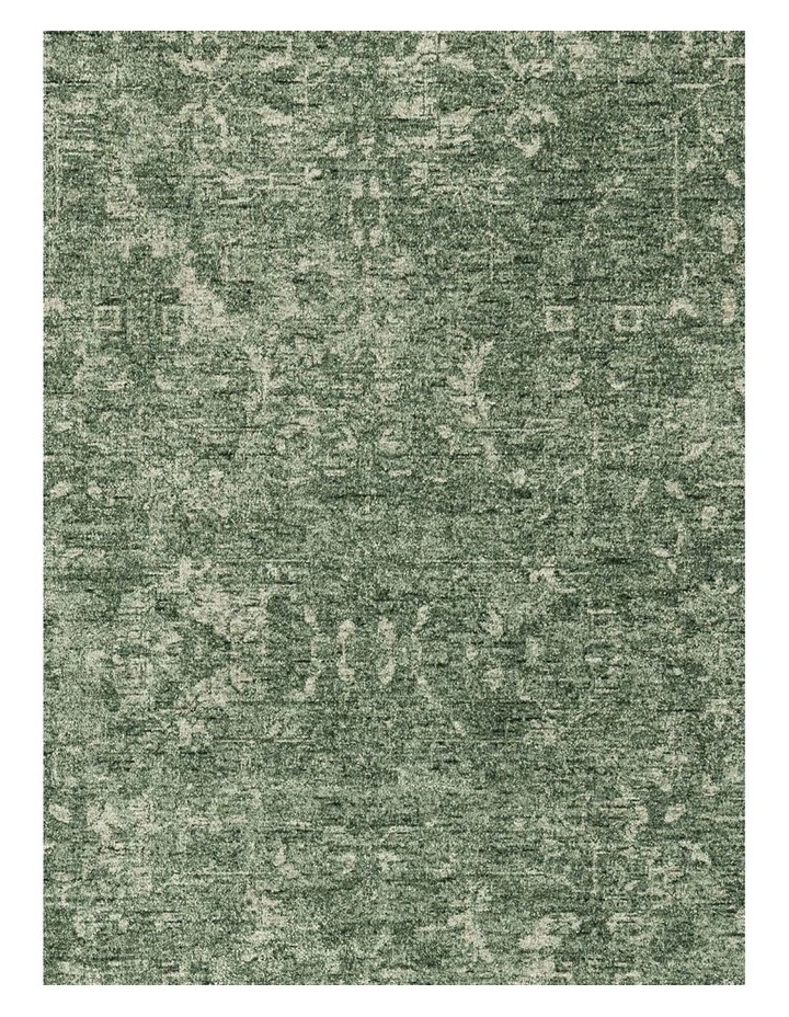 MISS AMARA  GAIA TONAL FOREST GREEN RUG image 5