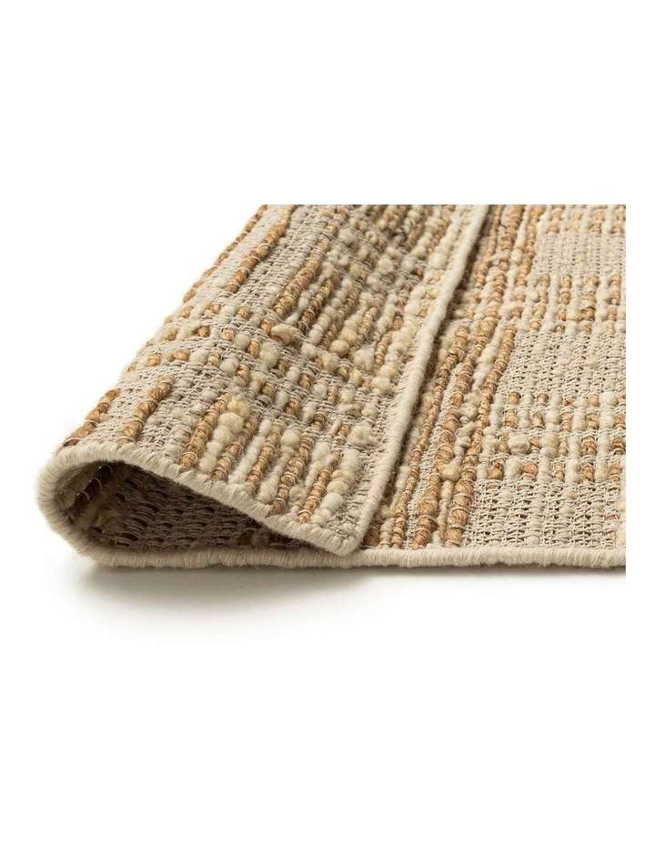 MISS AMARA  KAIRA NATURAL JUTE AND WOOL RUG image 3