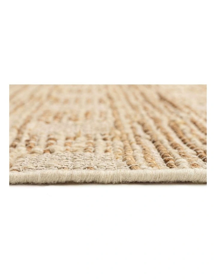 MISS AMARA  KAIRA NATURAL JUTE AND WOOL RUG image 4