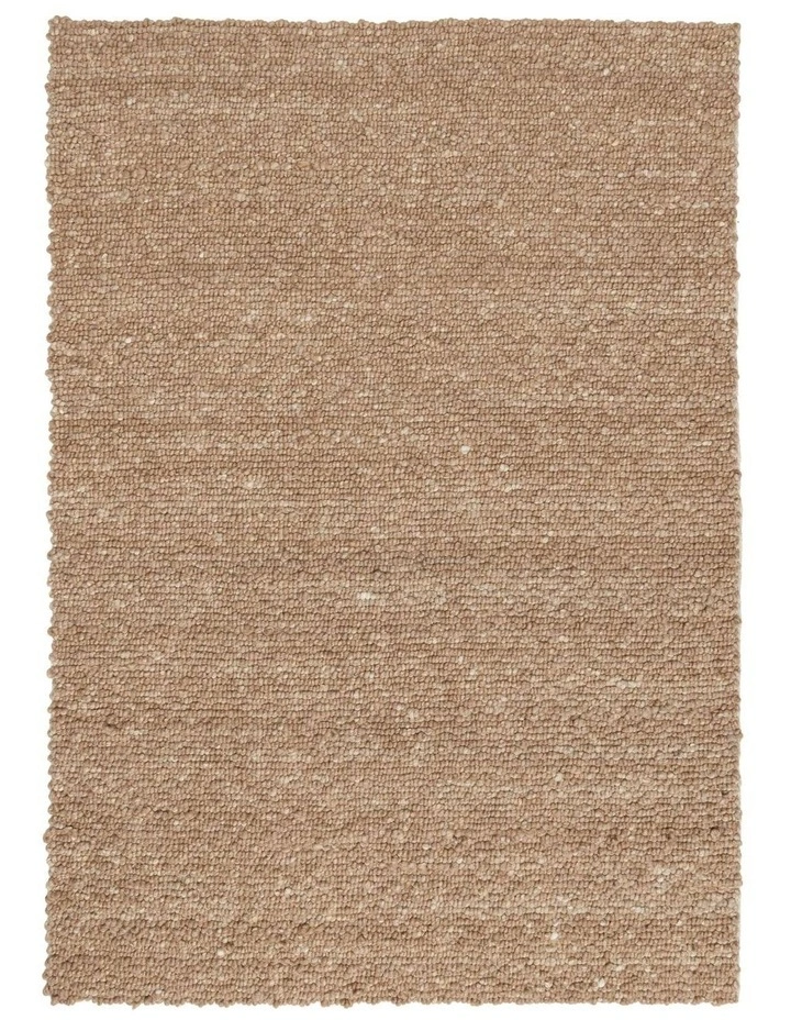 MISS AMARA HALINA DARK BEIGE WOOL RUG image 1