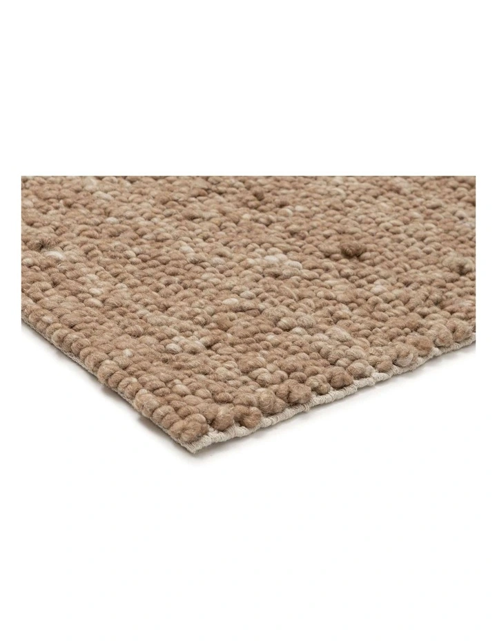 MISS AMARA HALINA DARK BEIGE WOOL RUG image 2