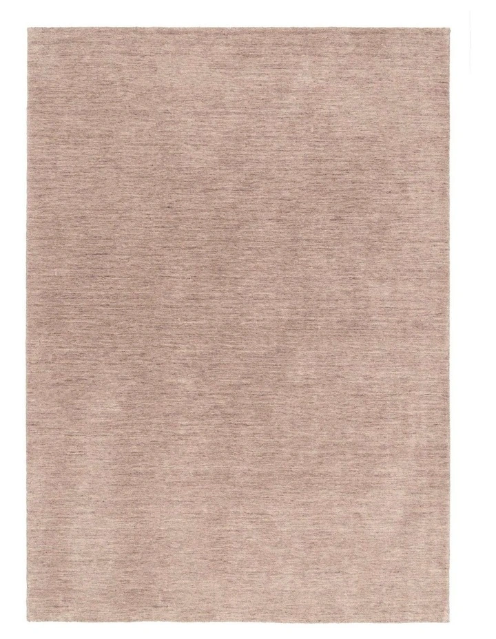 MISS AMARA BERTILA DUSTY ROSE WOOL RUG image 1