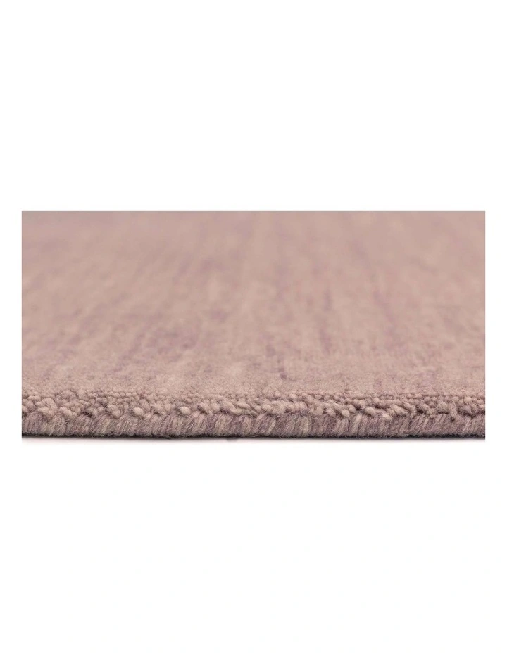 MISS AMARA BERTILA DUSTY ROSE WOOL RUG image 4