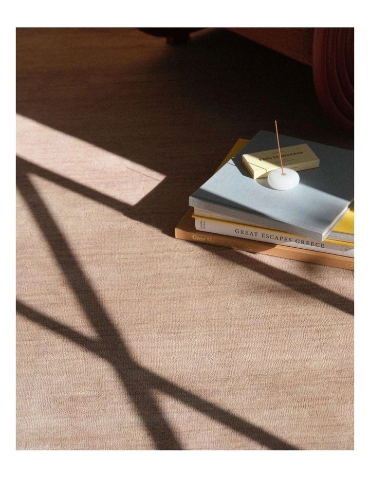 MISS AMARA BERTILA DUSTY ROSE WOOL RUG image 6