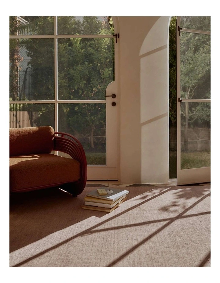 MISS AMARA BERTILA DUSTY ROSE WOOL RUG image 7
