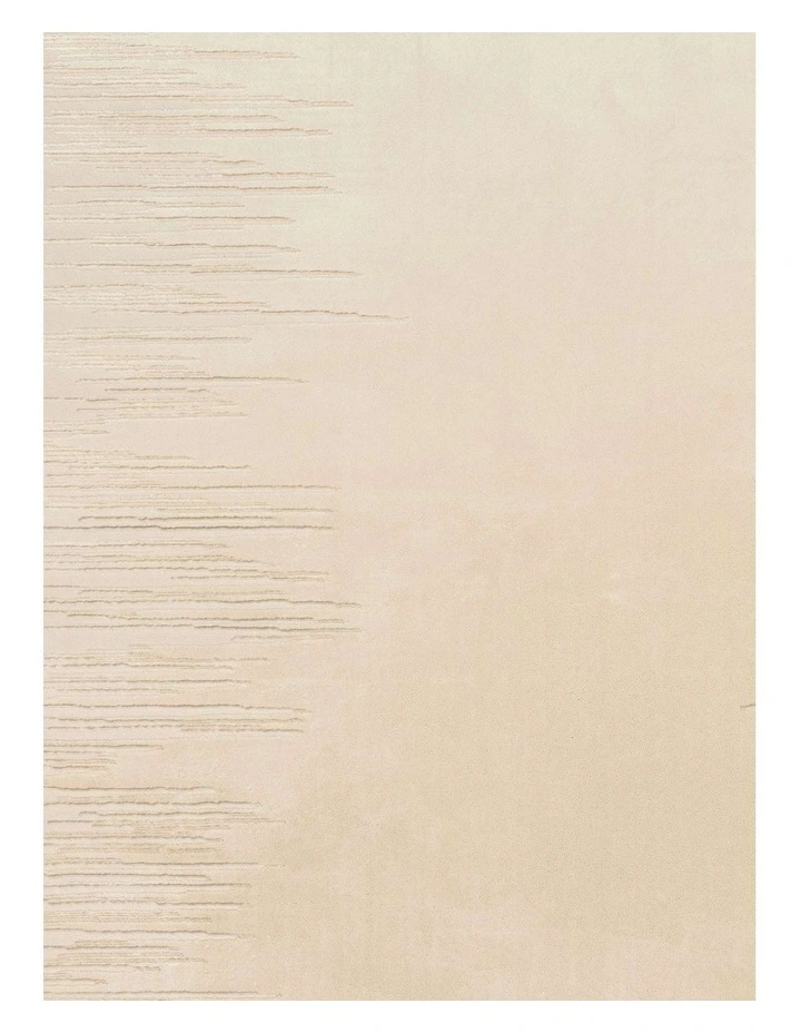 MISS AMARA  CHALEYA TONAL IVORY ABSTRACT RUG image 5