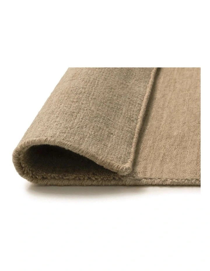 MISS AMARA  PICOLA CARAMEL WOOL RUG image 2