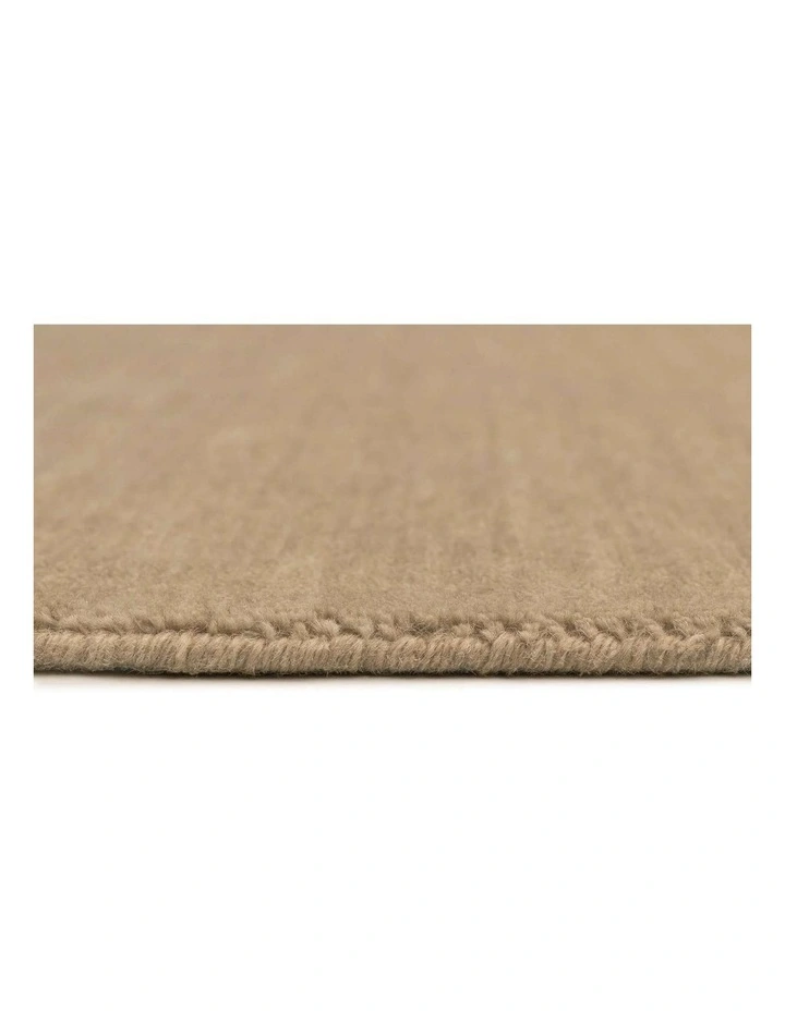 MISS AMARA  PICOLA CARAMEL WOOL RUG image 3