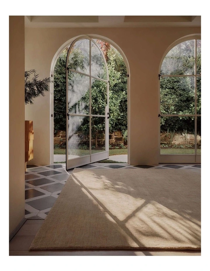 MISS AMARA  PICOLA CARAMEL WOOL RUG image 5