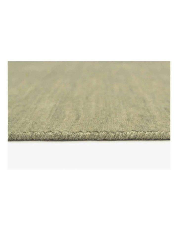 MISS AMARA  NABILA SAGE WOOL RUG image 4