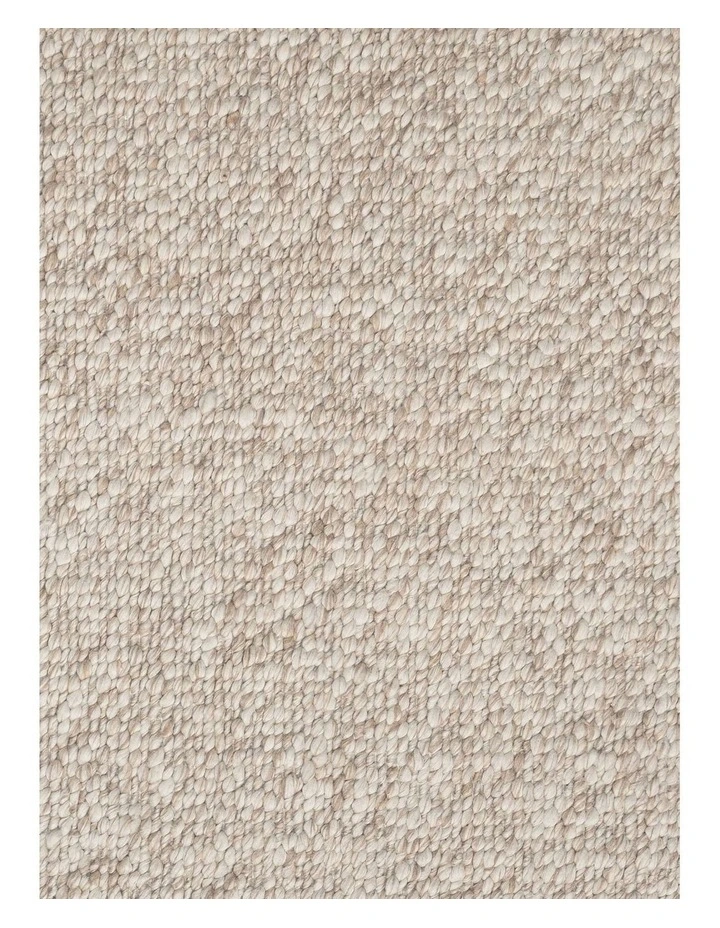 MISS AMARA  PATRICE NATURAL TAUPE PEBBLE LOOP RUG image 5