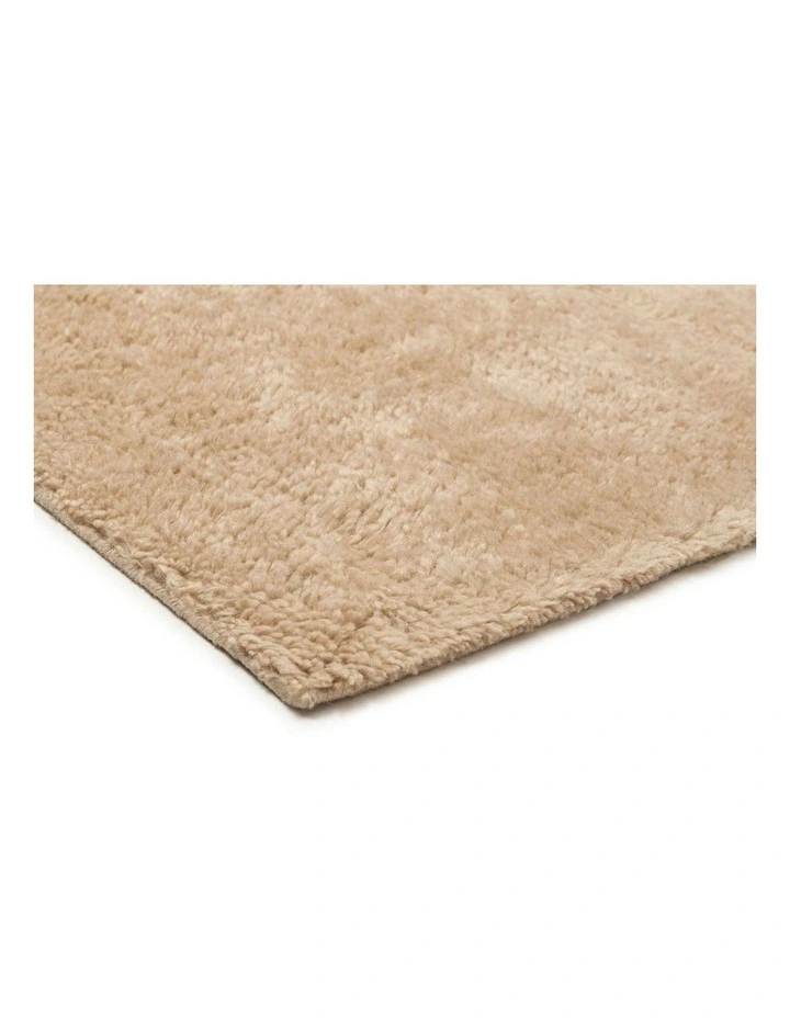 MISS AMARA CHAYENNE BEIGE WOOL DIRECTIONAL SHAG RUG image 2
