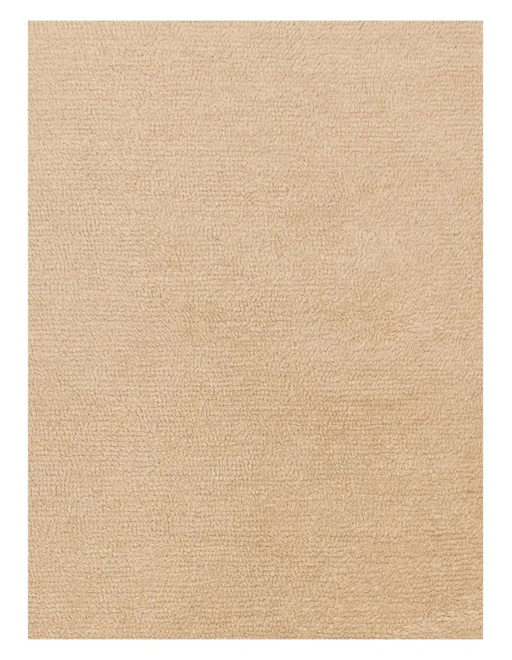 MISS AMARA CHAYENNE BEIGE WOOL DIRECTIONAL SHAG RUG image 5