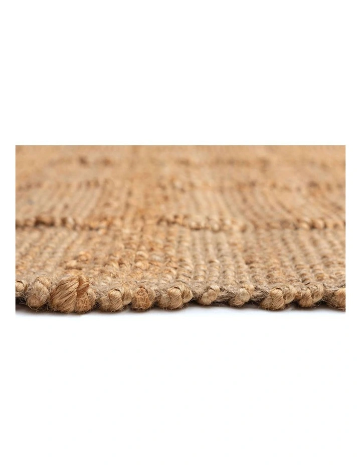 MISS AMARA KAROS NATURAL FLATWEAVE JUTE RUG image 4