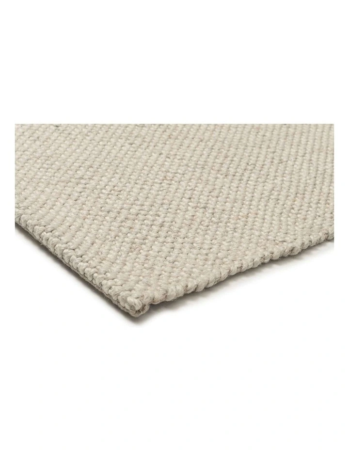 MISS AMARA ORNUSSA NATURAL SILVER LOOP RUG image 2