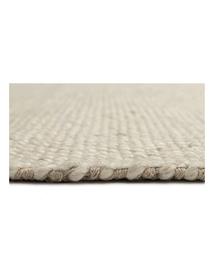 MISS AMARA ORNUSSA NATURAL SILVER LOOP RUG image 4