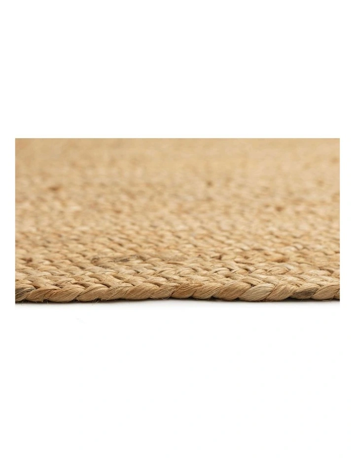 MISS AMARA FERNANDA NATURAL HAND-BRAIDED JUTE RUG image 4