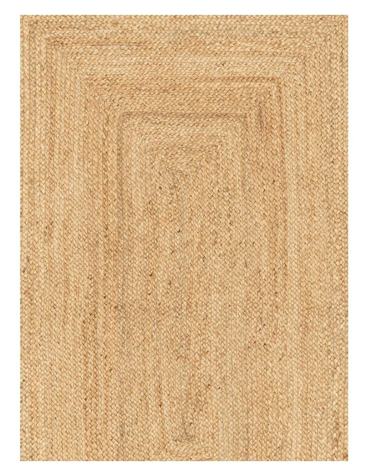 MISS AMARA FERNANDA NATURAL HAND-BRAIDED JUTE RUG image 5