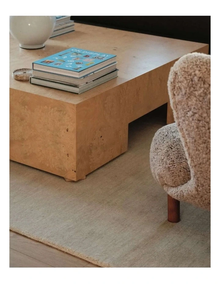 MISS AMARA DESPINA ALMOND WOOL RUG image 6