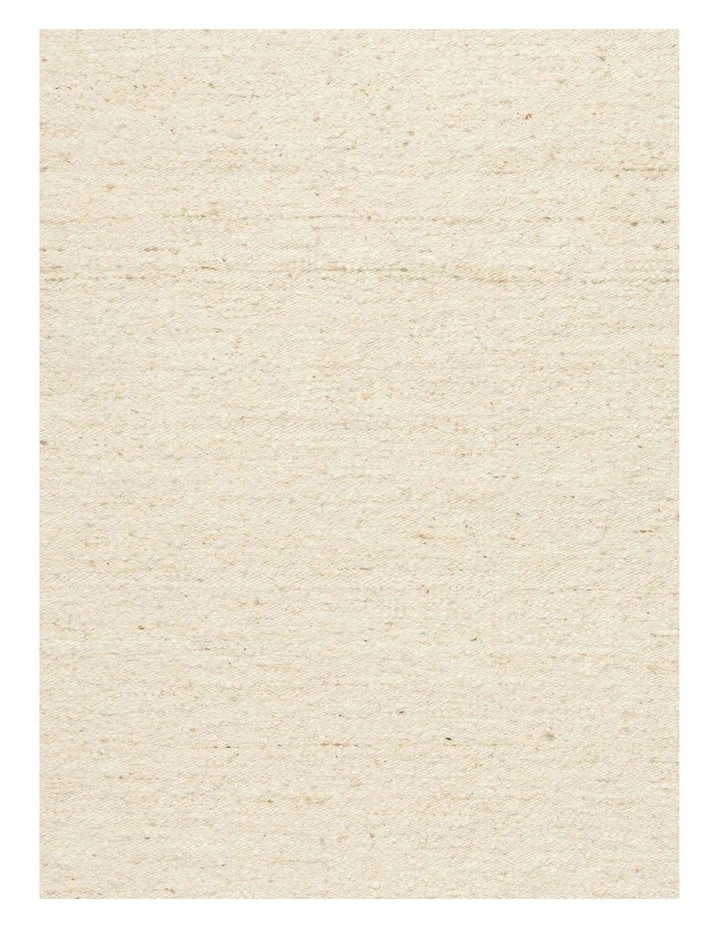 MISS AMARA SANCHA CREAM HANDMADE WOOL FRINGE RUG image 5