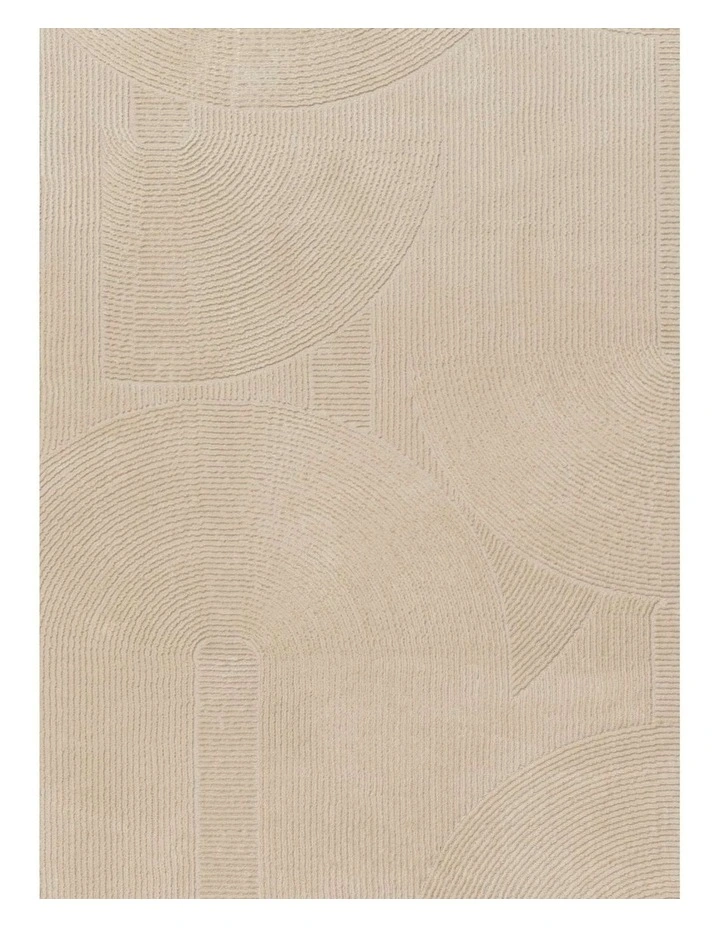 MISS AMARA AZZURA TONAL CREAM ORGANIC RUG image 5