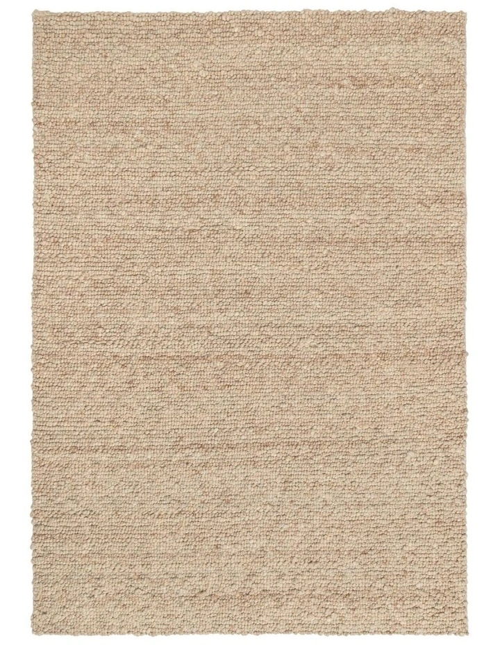 MISS AMARA MAUREEN TAUPE WOOL RUG image 1