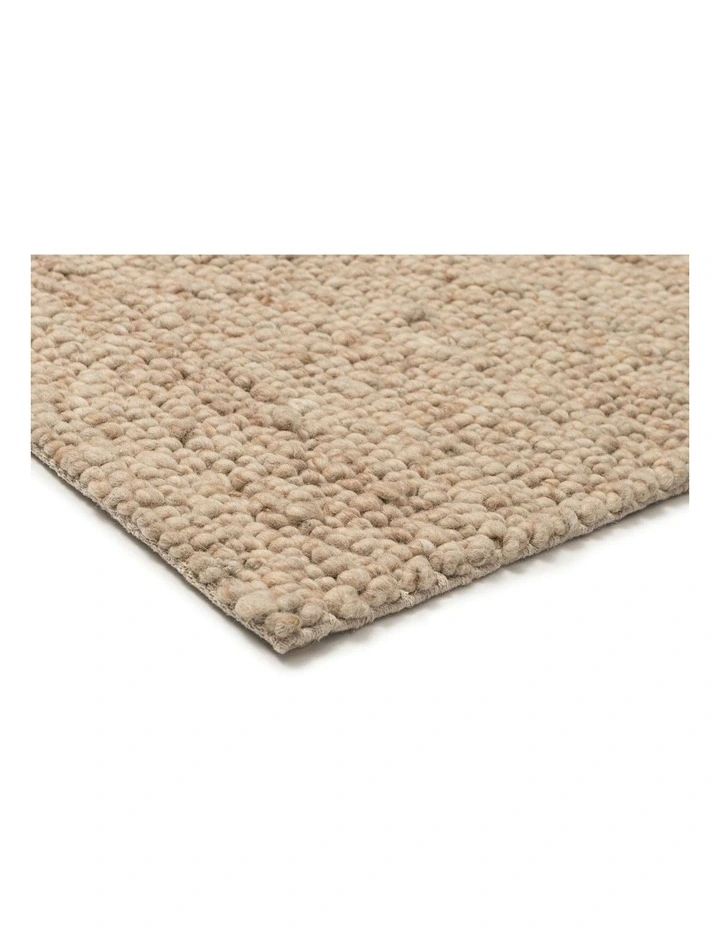 MISS AMARA MAUREEN TAUPE WOOL RUG image 2