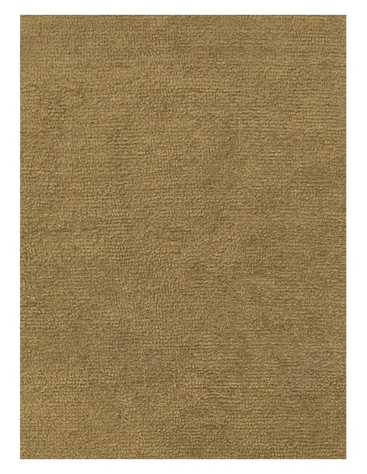 MISS AMARA FLAVIA DARK GREEN WOOL DIRECTIONAL SHAG RUG image 5
