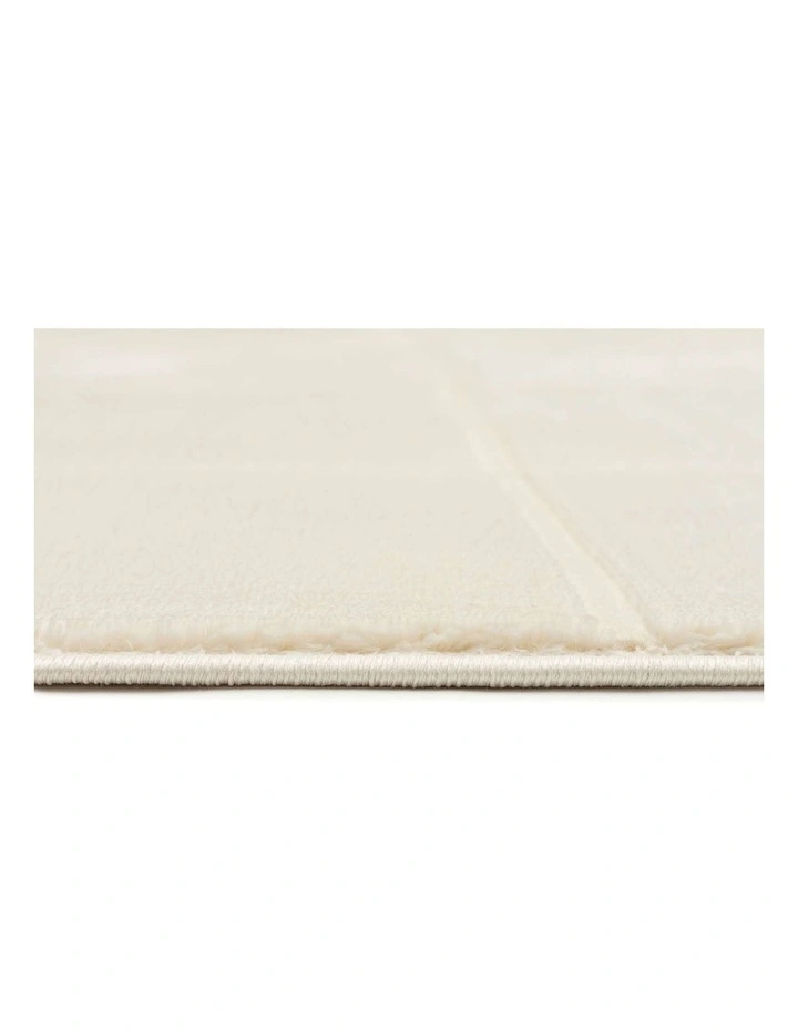 MISS AMARA CHARMION TONAL CREAM GRID RUG image 4