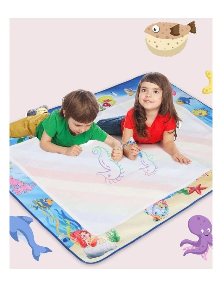 Kids Aqua Doodle Drawing Mat Water Painting Educational Toy image 7